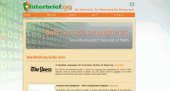 Desktop Screenshot of interbrief.org