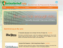 Tablet Screenshot of interbrief.org